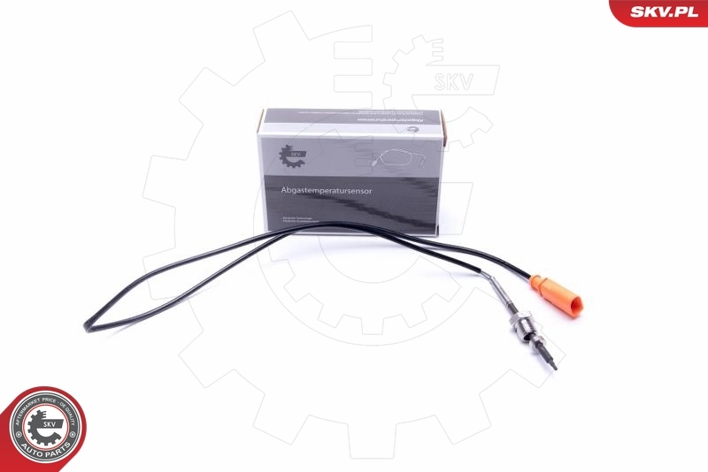 Sensor, exhaust gas temperature